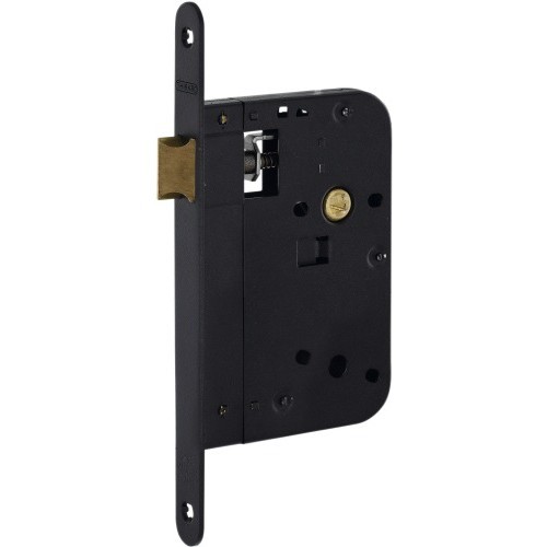 Serrure à larder axe 80 mm pour remplacer une serrure de porte épaisse
