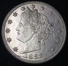 1883 Liberty V Nickel — photo from another recent sale