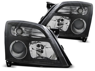 Headlights for Opel Vectra C 2002 2003 2004 2005 VR-1472 Headlamps Black