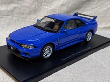 Nissan Skyline GT-R V-Spec LM Limited R33 1:18 Blue 2000pc Used