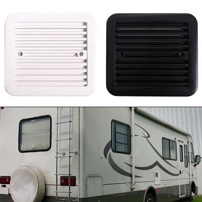 Double Window Vent Grille for Caravan Refrigerator Air Vent with ABS Material