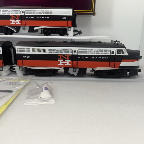 MTH Premier 20-2238-1 New Haven FA-2 ABA Diesel Set PS.2 O Gauge New BCR NH 0409 - Picture 3 of 24