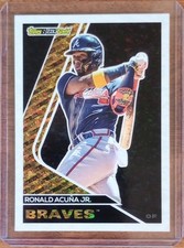 Ronald Acuna Jr. 2023 Topps Update Series - Topps Black Gold BG-5