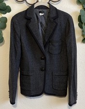 J. Crew Gray 100 Wool Blazer Jacket