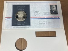 1973 Postmasters of America Harry S Truman Lim Ed Sterling Silver Proof