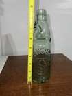 ANTIQUE CODD BOTTLE w/ MARBLE & Stopper Goldsbough &Co Thornhill Lees Dewsbury — photo 1
