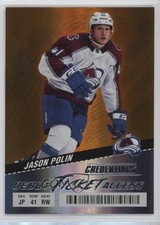 2024 Upper Deck Credentials Debut Ticket Access Orange 151/199 Jason Polin 0nr3