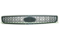 Prasco KüHlergitter KüHlergrill Passend FüR Ford Fusion Ju_ 1.4 1.6 Chrom