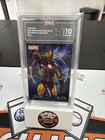 2025 KAKAWOW AURA MARVEL THE LEGEND OF IRON MAN BLUE 10/95 TAG GEM MINT 10