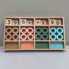 Wonder Wise Path To Math Wooden Toy: Educational Focus on Math