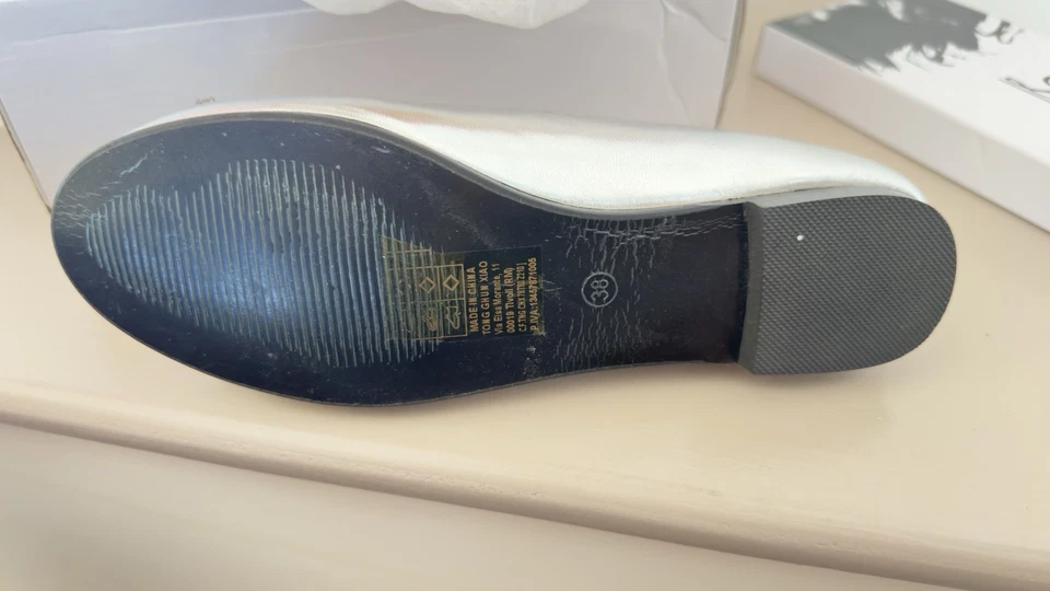 Ballerina Donna Argento 38 Con Pietre. - Immagine 4 di 4