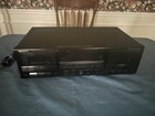 Kenwood KX-W4070 Stereo Double Cassette Deck - Black