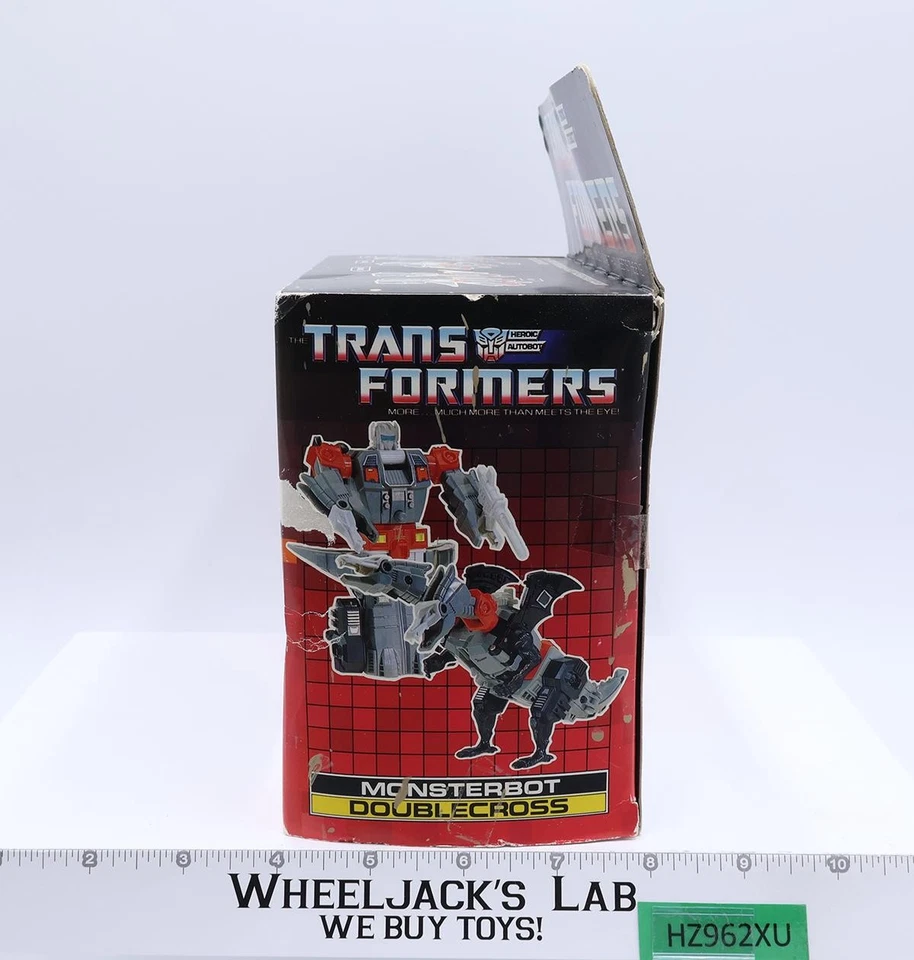 Doublecross G1 Transformers Hasbro 1987 MISB NEW TAPE SEALED NO COLOR BREAK - Image 2 of 4