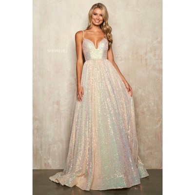 princess polly baby blue dress Sherri Hill 56131 Prom Gowns, Wedding Gowns and Formal Wear main image 0