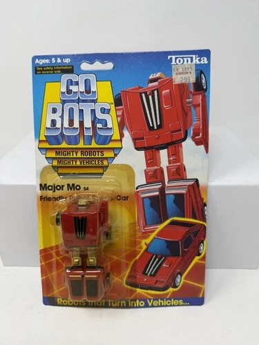 Gobots Go Bots Major Mo 1985 Tonka Vintage Action Figure NEW  #54 NIP NRFP