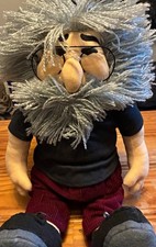 Vintage 1998 Gund Liquid Blue "The Jerry Doll" Jerry Garcia Doll