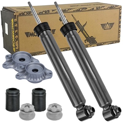 2x MONROE Stoßdämpfer + Domlager Service-Kit Hinten für BMW 5 F11 TOURING