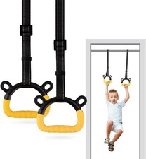 Kids Gymnastic Rings Pull up Rings for Chlidren Exercise,Indoor Gym Ring,Kids...