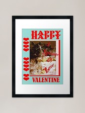 "A SPRINKLE OF LOVE" no.2 Framed Ar Framed Wall Art Poster Canvas Print Picture