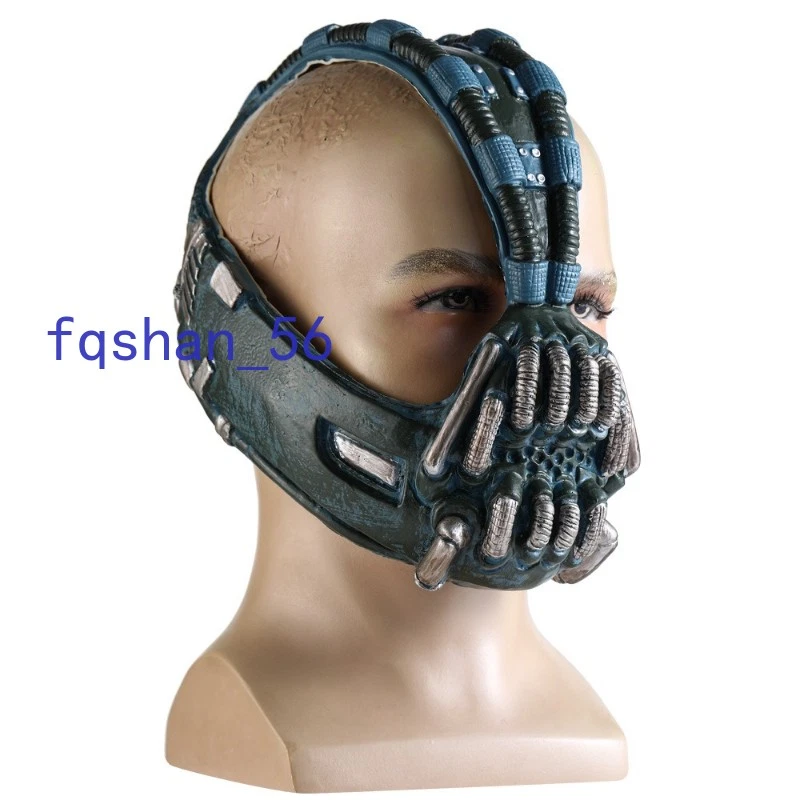 Bane PVC Mask Cosplay Helmet The Dark Knight Rises Replica Halloween Prop Gift - Image 3 of 4