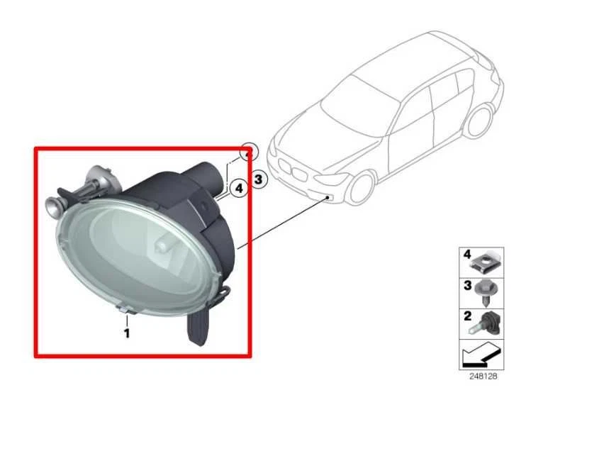 Faro antiniebla delantero derecho BMW 435i Gran Coupé xDrive 14-16 63-17-7-315-559 *ReaD* Foto 2 de 4