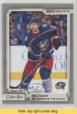 2018-19 O-Pee-Chee Silver Oliver Bjorkstrand #22 READ 0a1