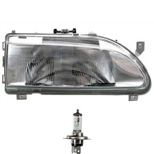 Scheinwerfer rechts H4 für Renault 19 II B/C53_ D53_ 853_ L53_ S53_ inkl. Lampen