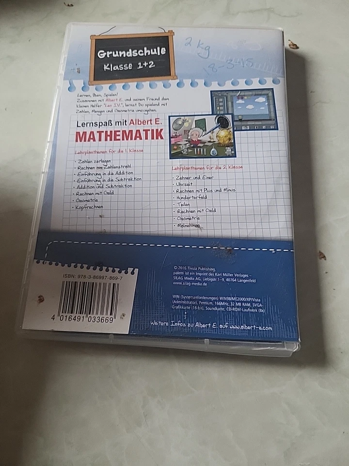 paletti Albert E. Lernsoftware PC Mathe 1. & 2. Klasse Grundschule CD-ROM - Bild 2 von 2