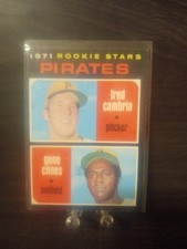 1971 Topps - 1971 Rookie Stars Gene Clines, Fred Cambria #27 (RC)
