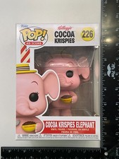 Funko Pop! Iconos publicitarios: figura de vinilo Cocoa Krispies Elephant #226 - CN B3