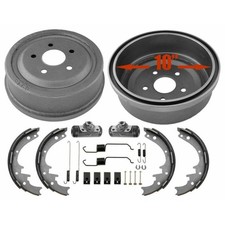 Brake Drums Cyl Shoes Ford Ranger 88-97 Mazda B2300 B3000 B4000 94 Rear 10 4wd
