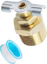 RV Water Heater Drain Plug,Car Accessories 1/2-Inch Brass RV Hot Water Heater