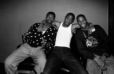 Rappers Aqil Davidson Markell Riley and Brandon Mitchell of Wreckx- Old Photo
