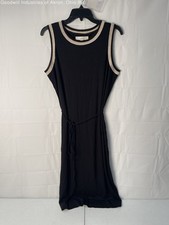 NWT Loft Women's Black/Tan Sundress, Sz. LP