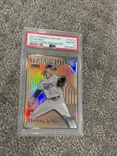 2022 Stadium Club Shane Baz Team of the Future Orange Refractor /25 PSA 10