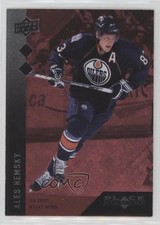 2009-10 Upper Deck Black Diamond Ruby 46/100 Ales Hemsky #91 03uh