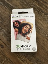 Zink 2"x3" Premium Instant Photo Paper 30 Pack Compatible with Polaroid Snap,