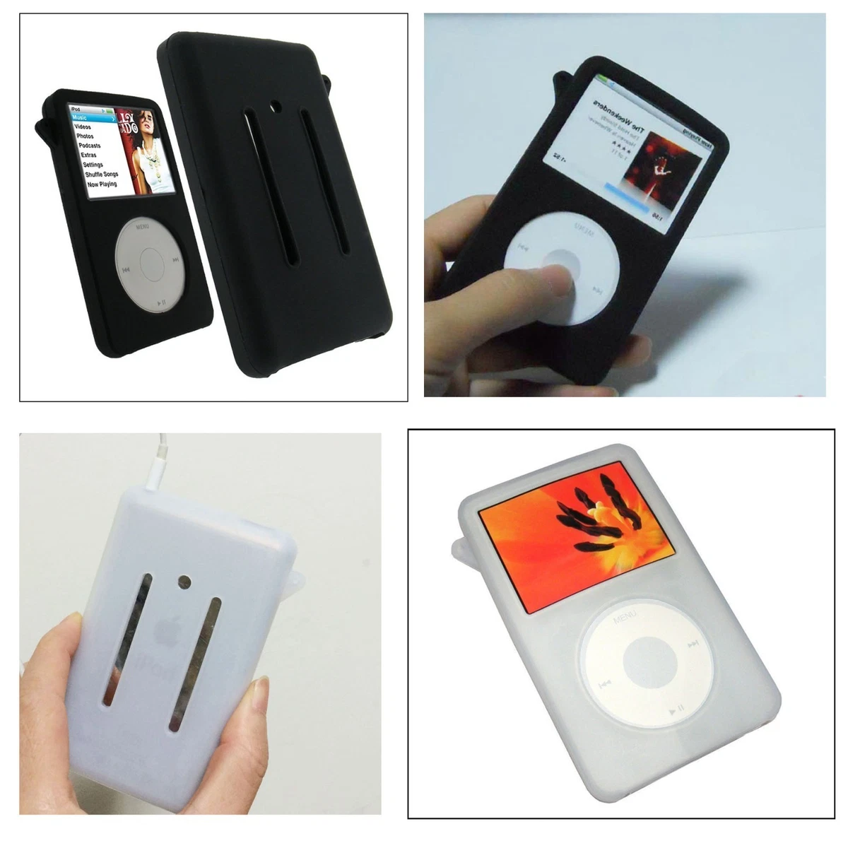 Silicone/Gel/Rubber Cases, Covers & Skins for Apple iPod Classic
