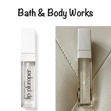 NEW Bath & Body Works Lip Plumper Hydrating Clear Lipgloss Full Size