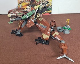 LEGO NINJAGO The Golden Weapons 2011: Earth Dragon Defense (#2509) Complete Nice