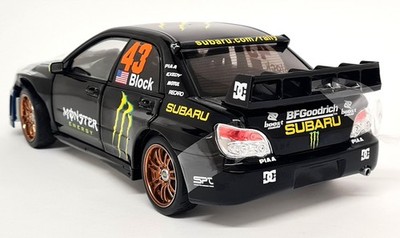 Sunstar 1/18 Subaru Impreza WRC06 Ken Block Gymkhana 2008 Diecast