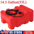 55 L/14.5 Gallon Boat Fuel Tank Plastic Marine Outboard Boat Gas Tank with Hose