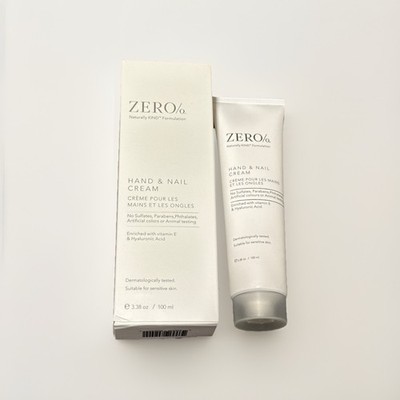 Zero% Hand & Nail Cream 100ml Gilchrist & Soames 100ml NO SCENT, FULL SIZE