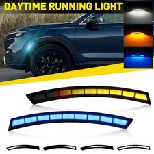 For Honda CRV 23 24 Daytime Running Light Wheel Marker Lights Amber White Blue