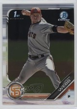 2019 Bowman Chrome Prospects Logan Webb #BCP-79 k7p