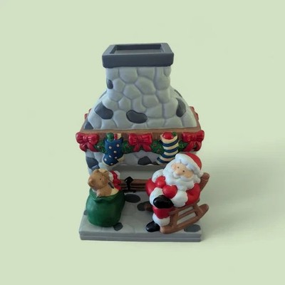 PartyLite Fireside Santa Brand New Tea Lite Candle Holder PO457