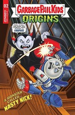 GARBAGE PAIL KIDS ORIGINS #2 COVER J HAESER ORIGINAL DYNAMITE COMICS 2022 NM
