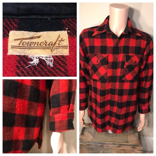 Vtg 50's 60's TOWNCRAFT JCPenney Wool 