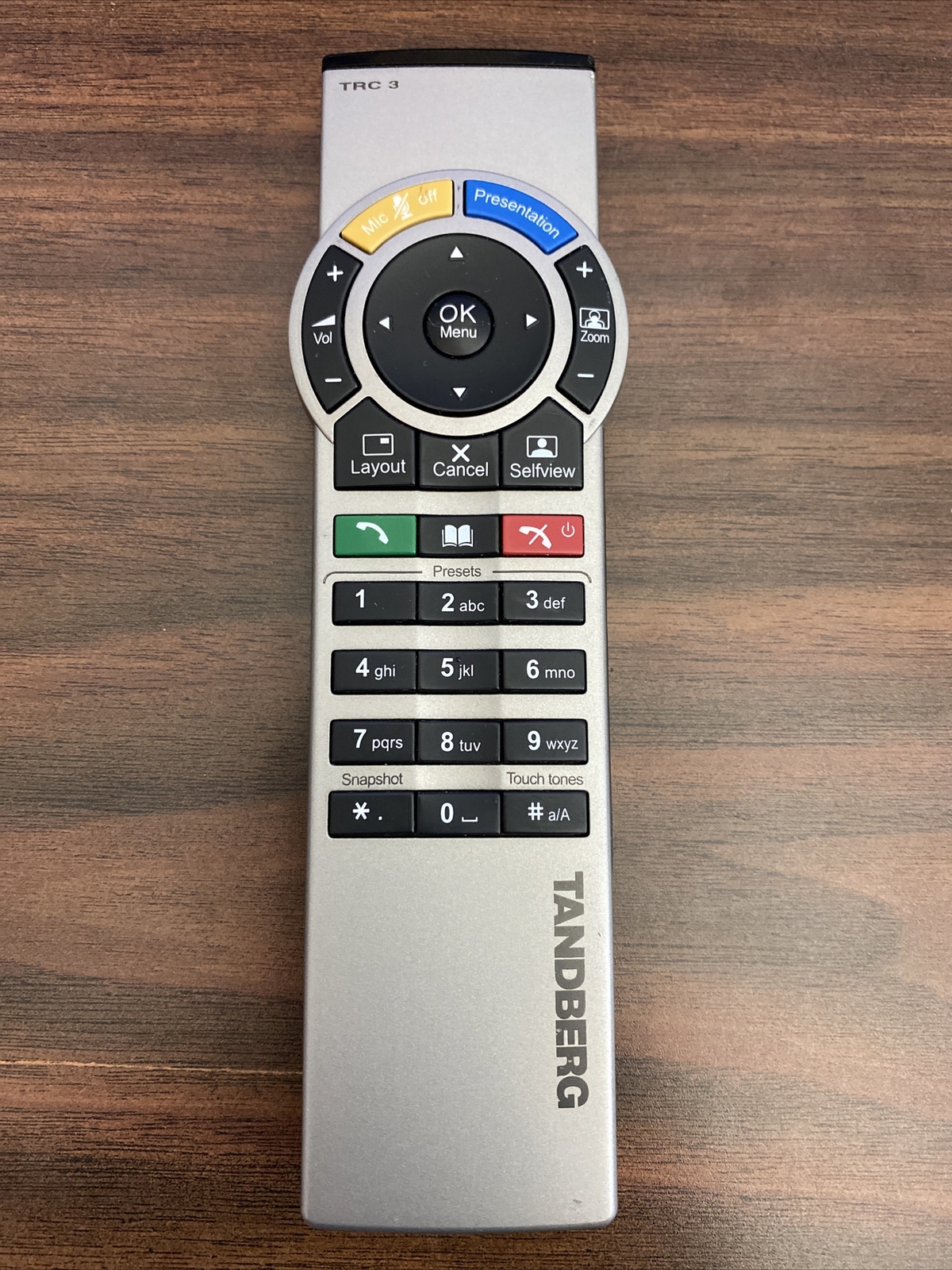 速達メール便送料無料 Tandberg Trc 3 Trc3 ビデオ会議リモートコントロールユニット 品 日本全国送料無料 Icctower Mn