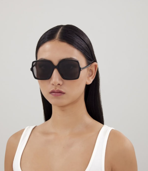 NUOVI OCCHIALI DA SOLE DONNA SAINT LAURENT SL591 001 NERI SAINT LAURENT SL 591